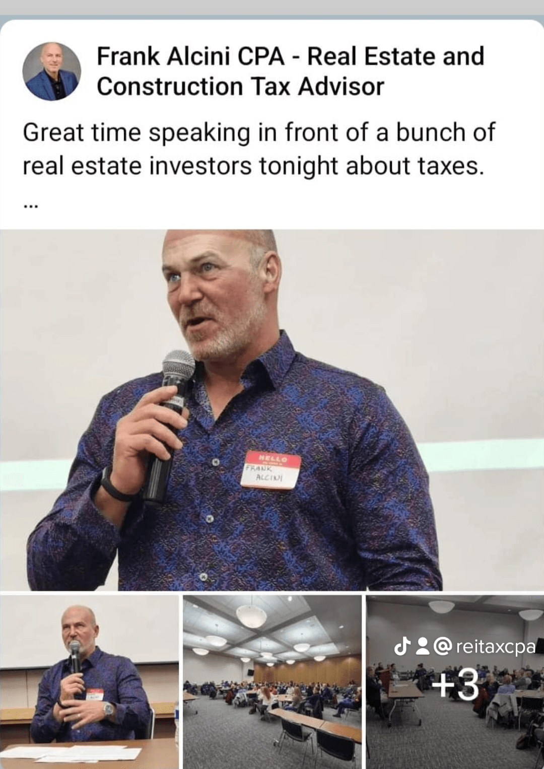 Frank Alcini, CPA - Strategic Planning Advisors LLC - Gallery Photo